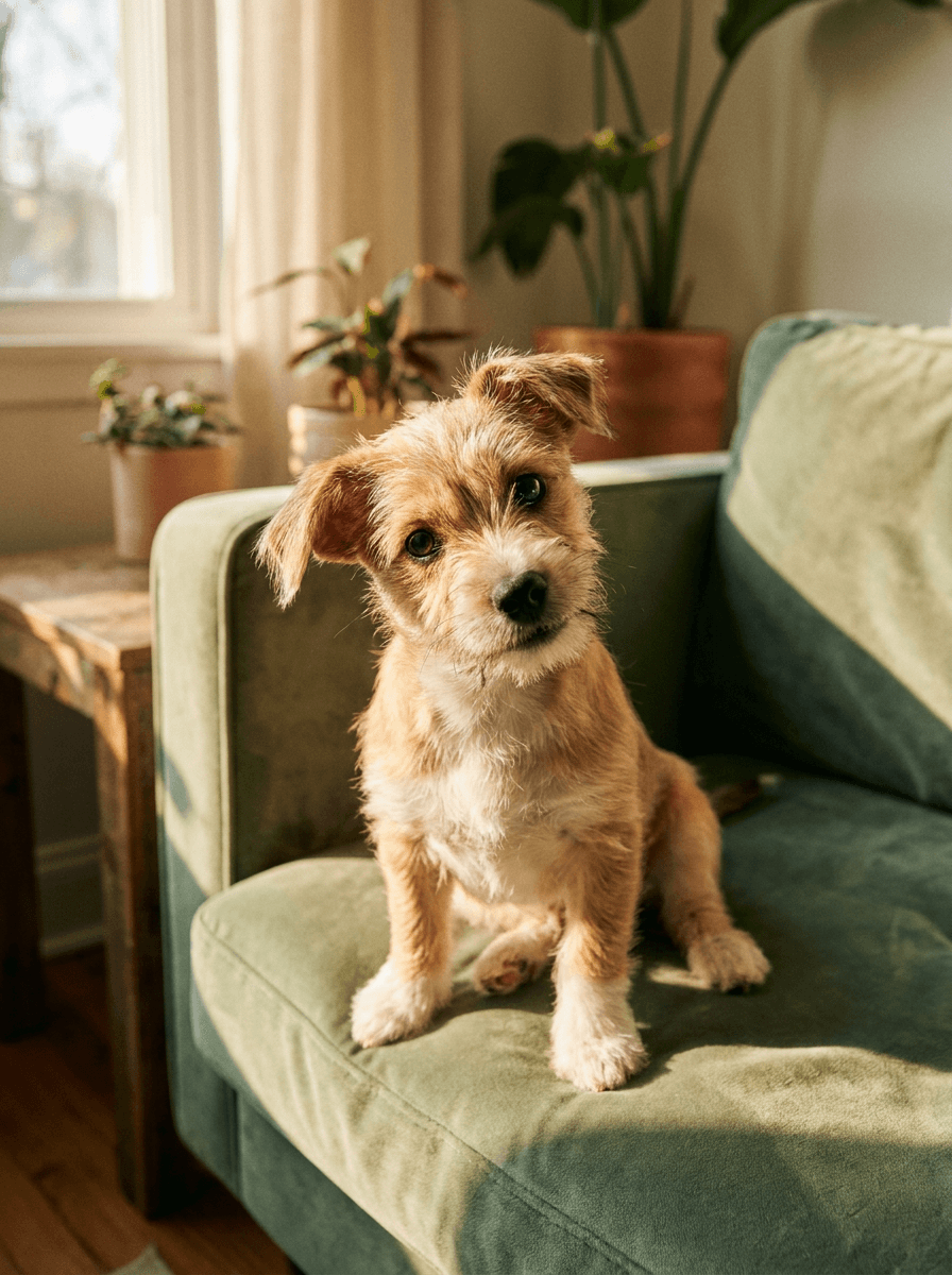 Adorable dog portrait